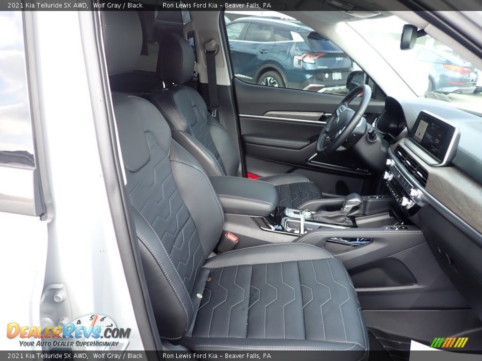 2021 Kia Telluride SX AWD Wolf Gray / Black Photo #11