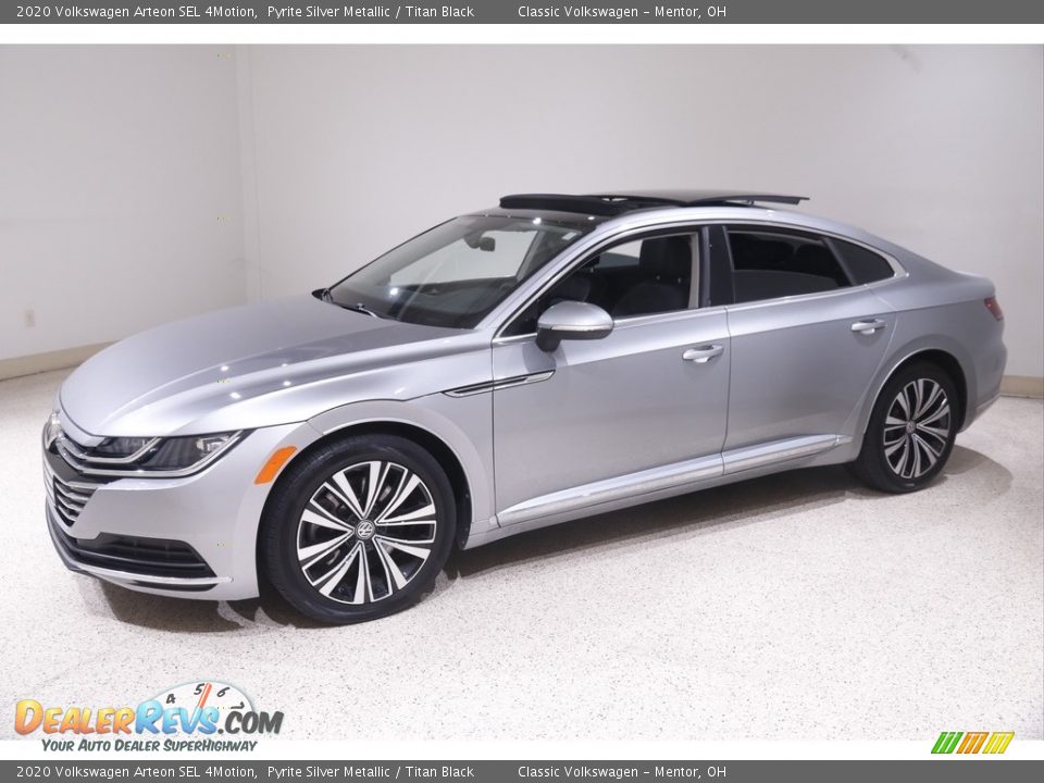 2020 Volkswagen Arteon SEL 4Motion Pyrite Silver Metallic / Titan Black Photo #3