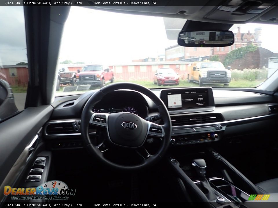 2021 Kia Telluride SX AWD Wolf Gray / Black Photo #13