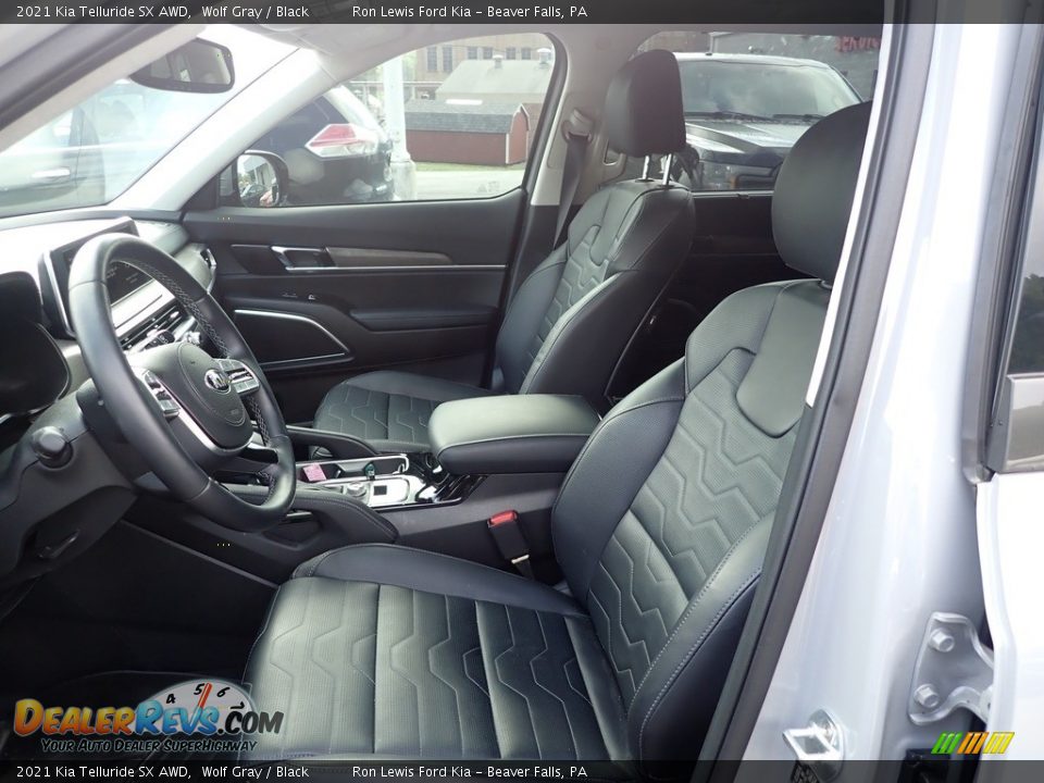2021 Kia Telluride SX AWD Wolf Gray / Black Photo #14
