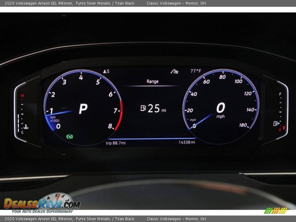 2020 Volkswagen Arteon SEL 4Motion Pyrite Silver Metallic / Titan Black Photo #8