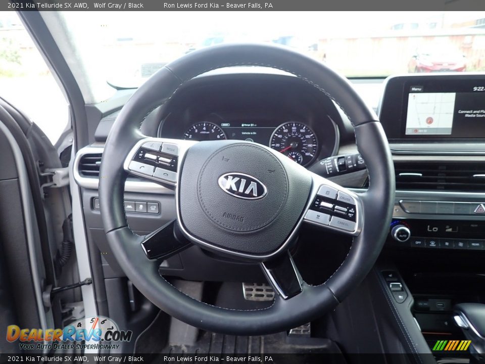 2021 Kia Telluride SX AWD Wolf Gray / Black Photo #19