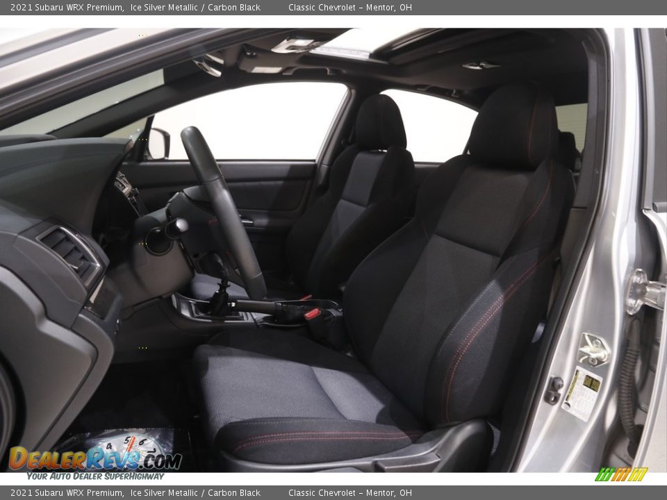 Front Seat of 2021 Subaru WRX Premium Photo #5