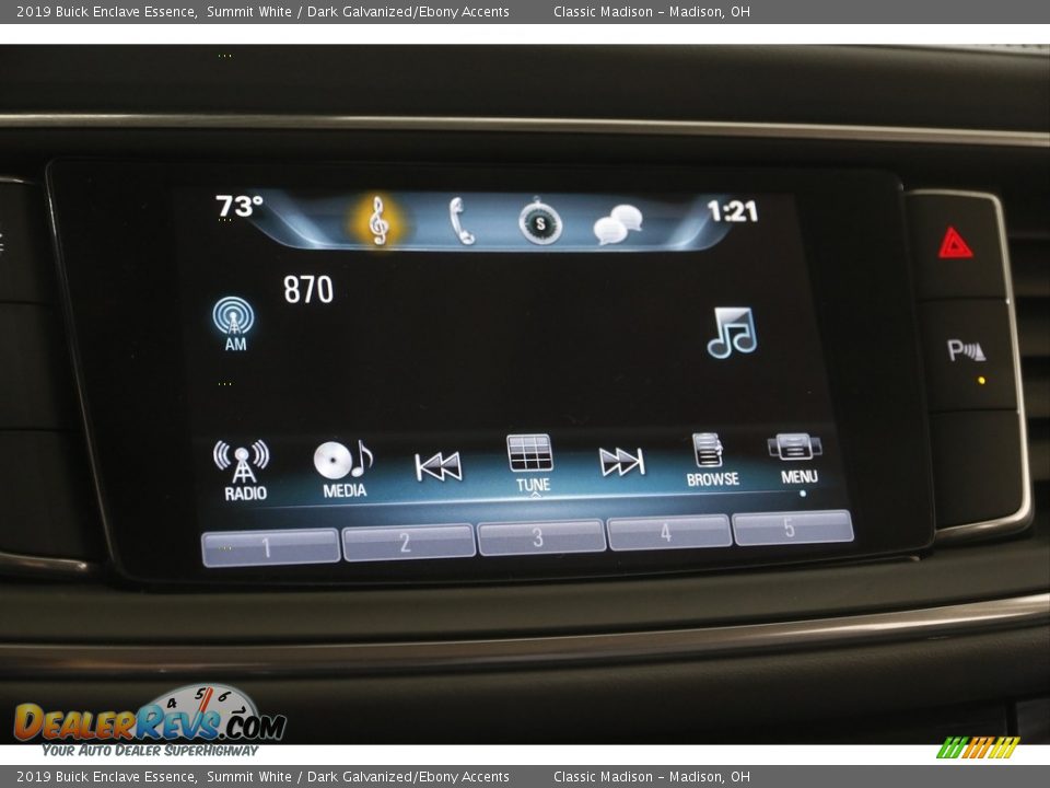Controls of 2019 Buick Enclave Essence Photo #10