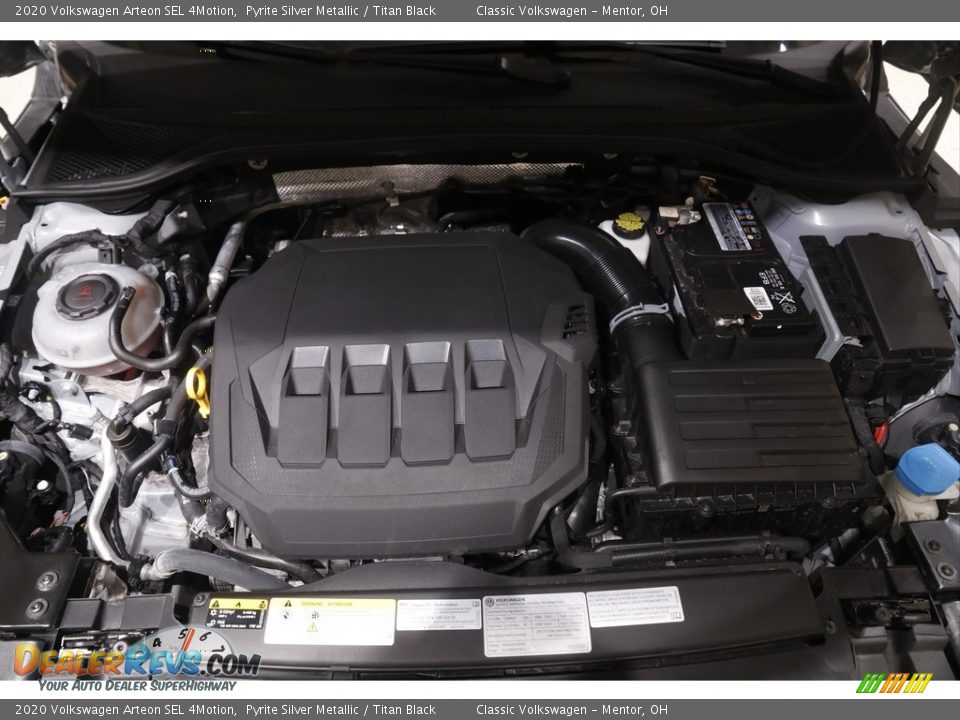 2020 Volkswagen Arteon SEL 4Motion Pyrite Silver Metallic / Titan Black Photo #21