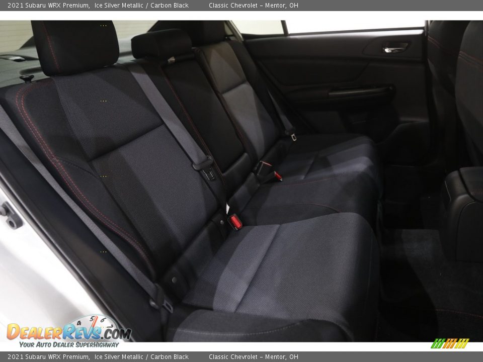 Rear Seat of 2021 Subaru WRX Premium Photo #22
