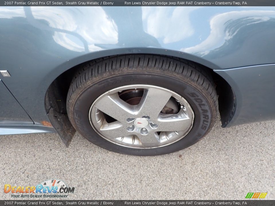 2007 Pontiac Grand Prix GT Sedan Stealth Gray Metallic / Ebony Photo #5