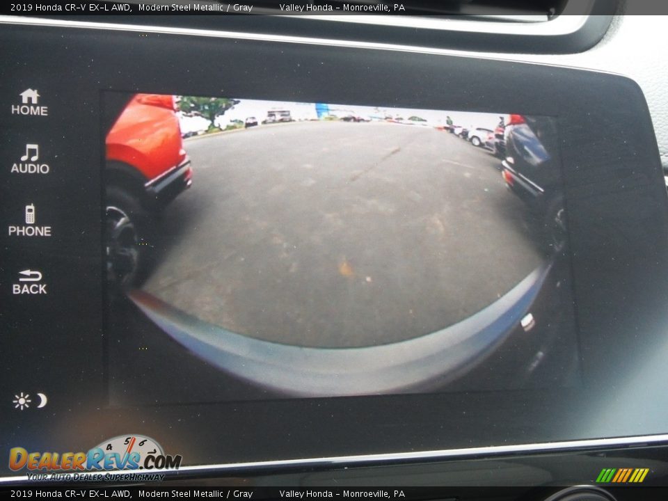 2019 Honda CR-V EX-L AWD Modern Steel Metallic / Gray Photo #23