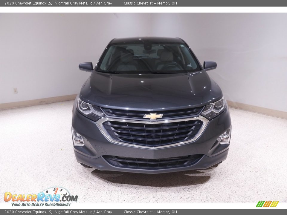 2020 Chevrolet Equinox LS Nightfall Gray Metallic / Ash Gray Photo #2