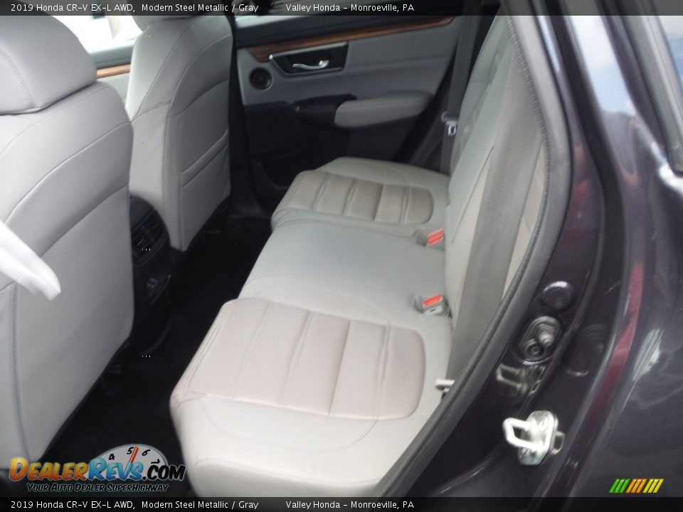 2019 Honda CR-V EX-L AWD Modern Steel Metallic / Gray Photo #29