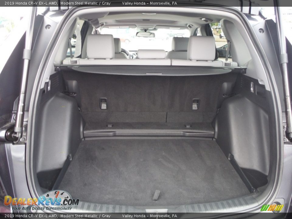 2019 Honda CR-V EX-L AWD Modern Steel Metallic / Gray Photo #30