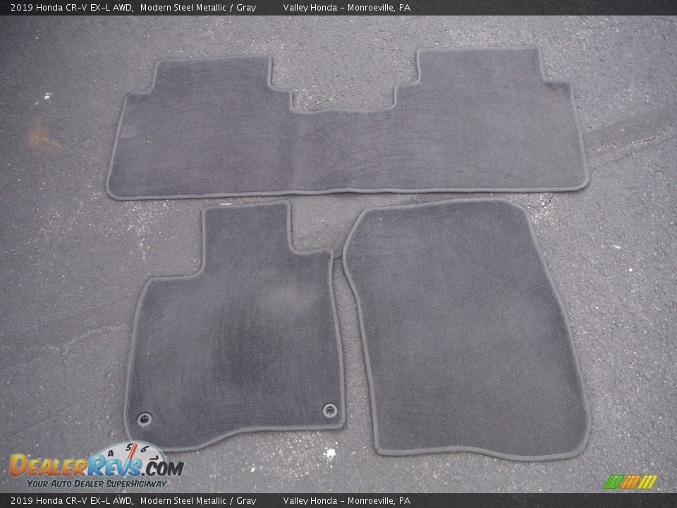 2019 Honda CR-V EX-L AWD Modern Steel Metallic / Gray Photo #33