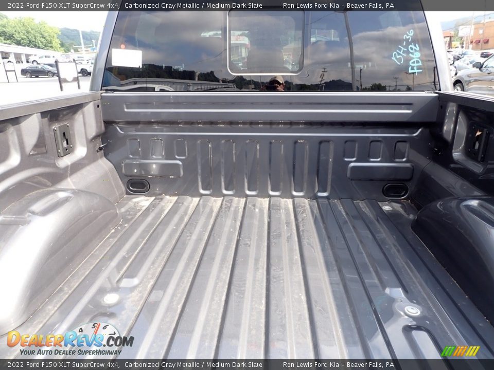 2022 Ford F150 XLT SuperCrew 4x4 Carbonized Gray Metallic / Medium Dark Slate Photo #8