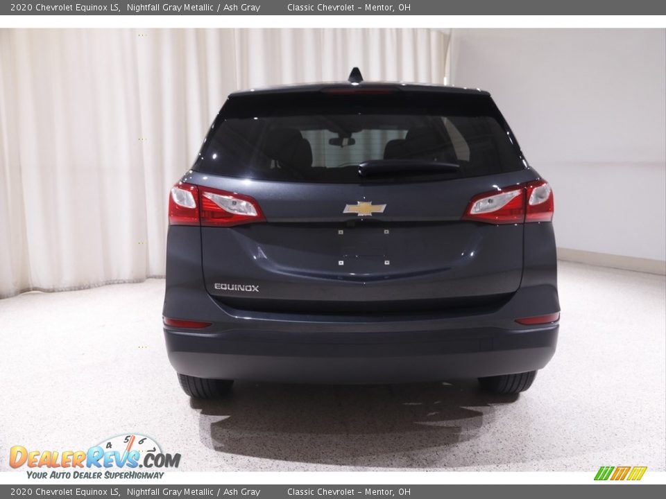 2020 Chevrolet Equinox LS Nightfall Gray Metallic / Ash Gray Photo #17