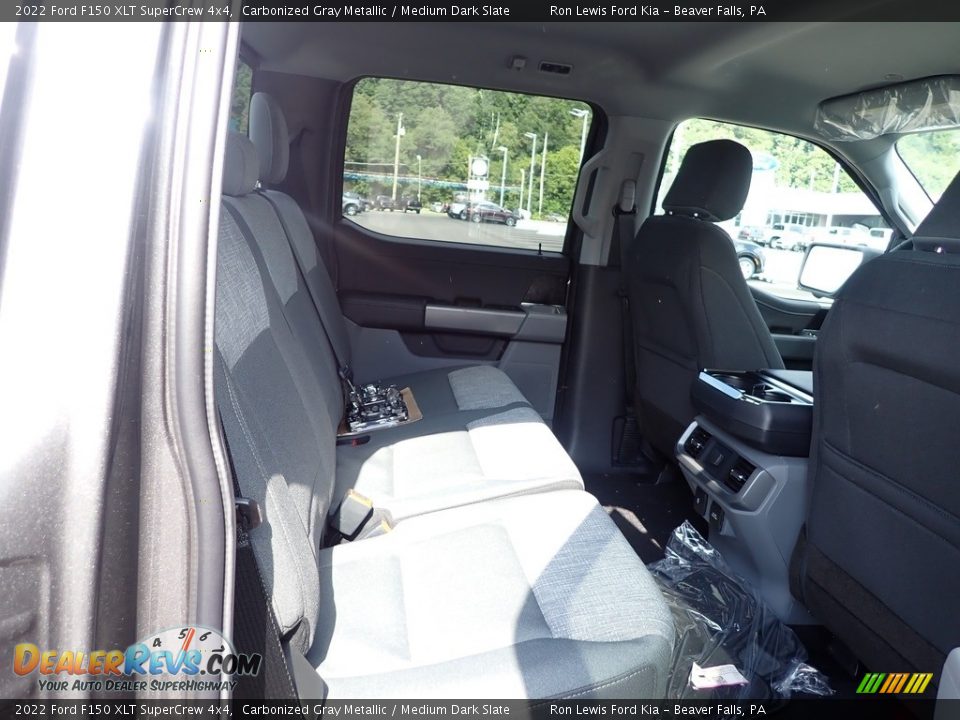 2022 Ford F150 XLT SuperCrew 4x4 Carbonized Gray Metallic / Medium Dark Slate Photo #11
