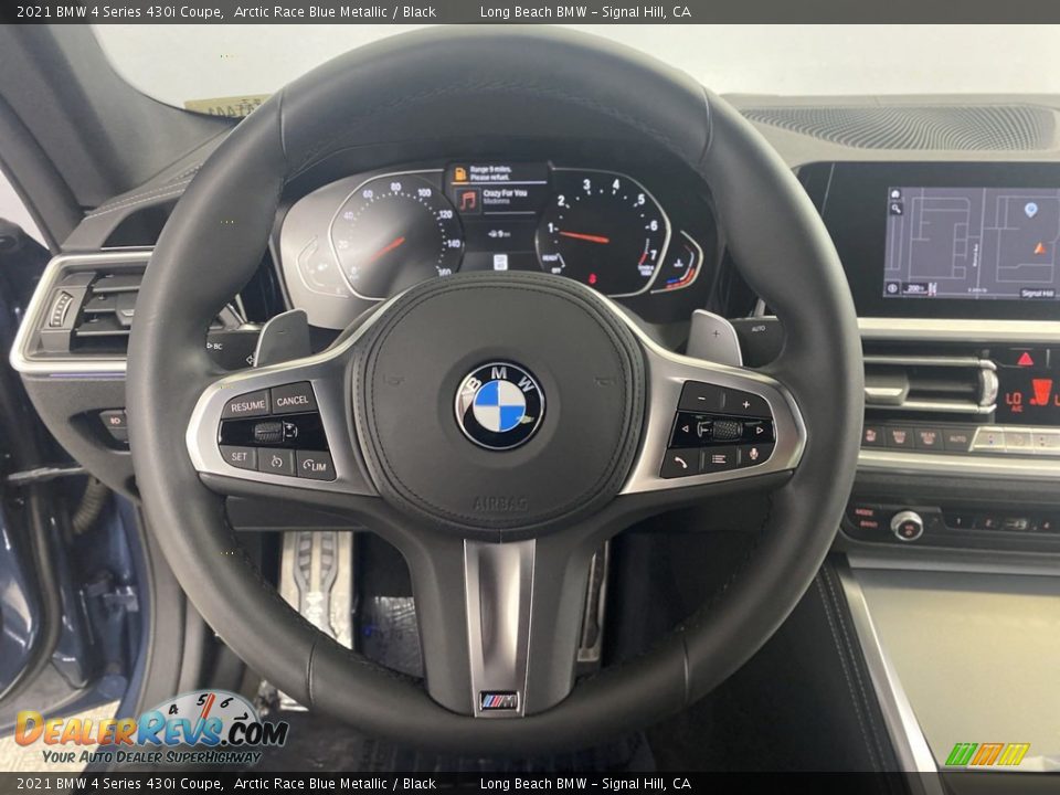 2021 BMW 4 Series 430i Coupe Steering Wheel Photo #17
