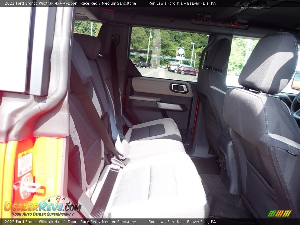 2022 Ford Bronco Wildtrak 4x4 4-Door Race Red / Medium Sandstone Photo #10