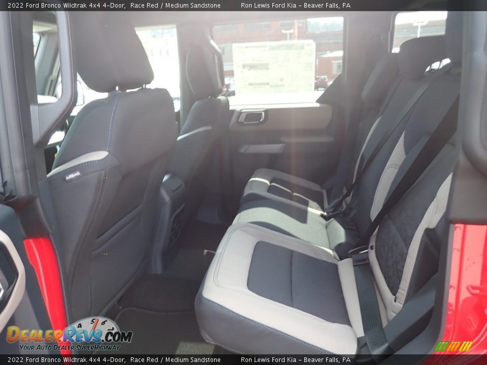 2022 Ford Bronco Wildtrak 4x4 4-Door Race Red / Medium Sandstone Photo #12