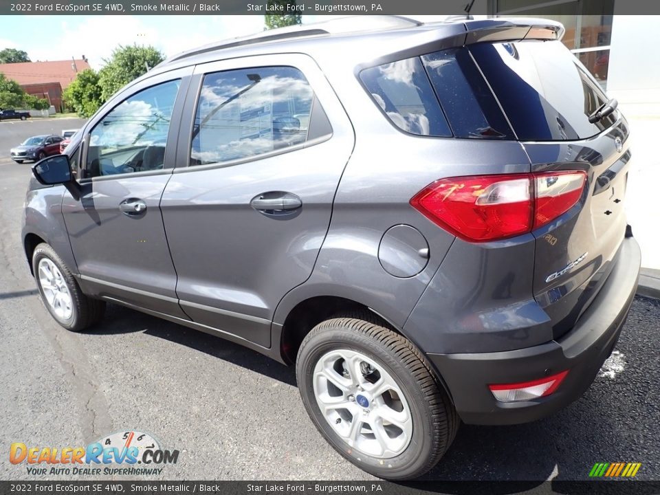 2022 Ford EcoSport SE 4WD Smoke Metallic / Black Photo #3