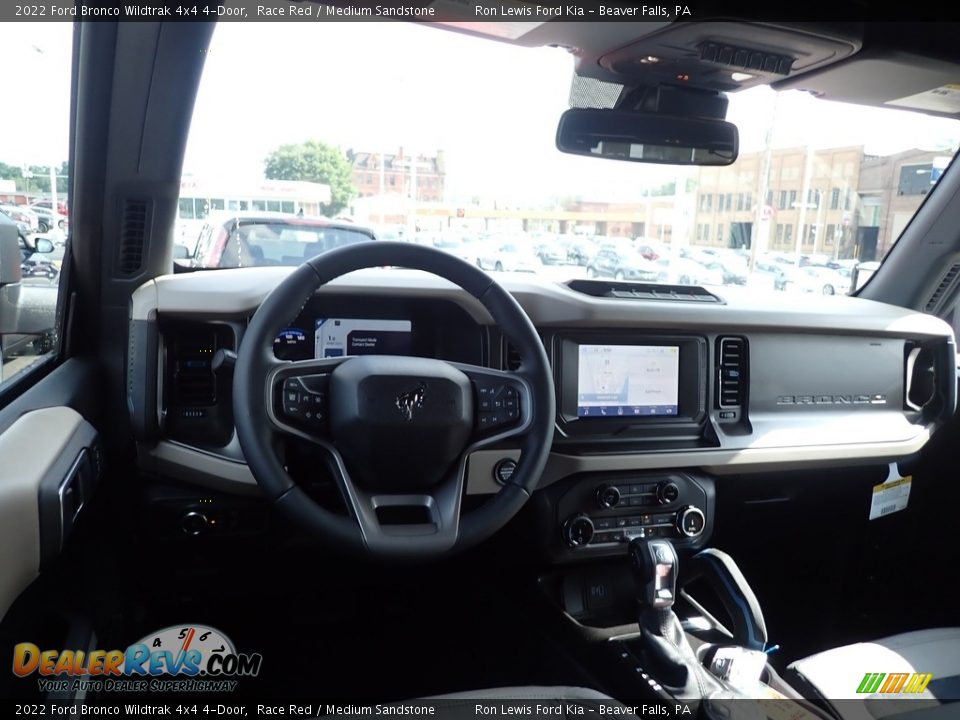 2022 Ford Bronco Wildtrak 4x4 4-Door Race Red / Medium Sandstone Photo #13