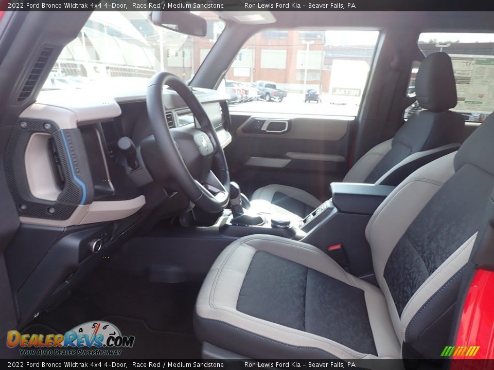 2022 Ford Bronco Wildtrak 4x4 4-Door Race Red / Medium Sandstone Photo #14