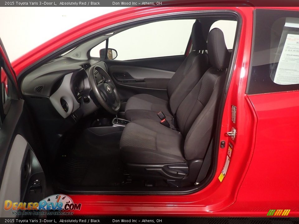 Front Seat of 2015 Toyota Yaris 3-Door L Photo #21