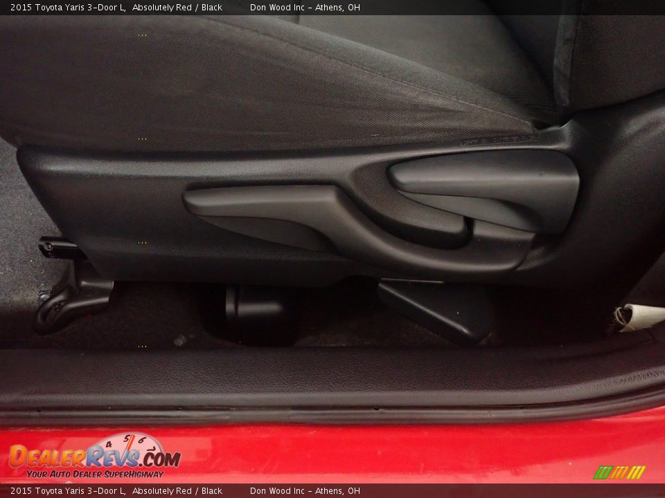 2015 Toyota Yaris 3-Door L Absolutely Red / Black Photo #22