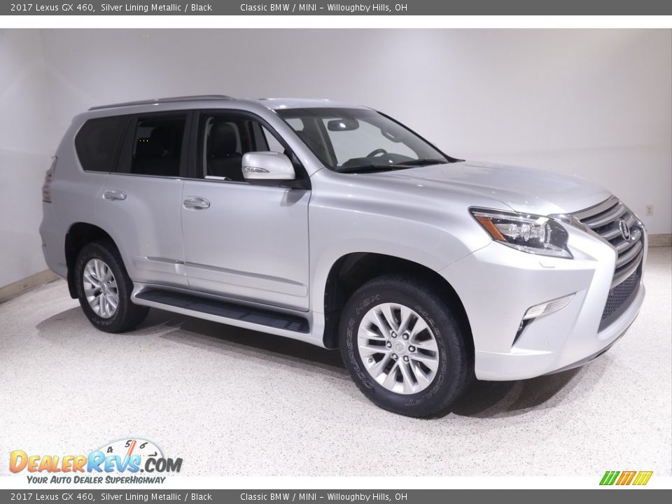 2017 Lexus GX 460 Silver Lining Metallic / Black Photo #1