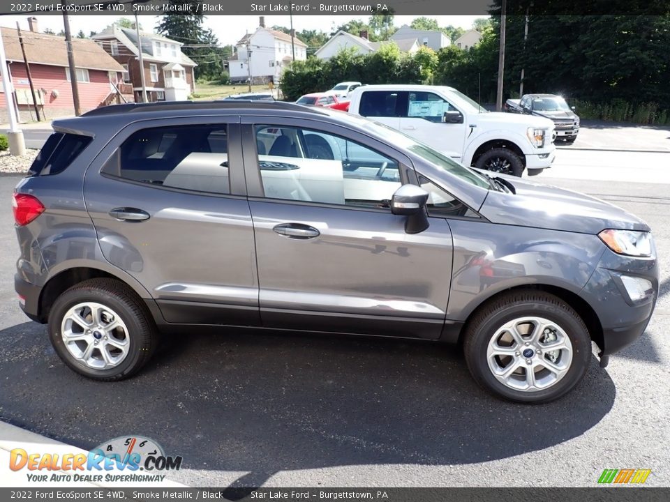 2022 Ford EcoSport SE 4WD Smoke Metallic / Black Photo #7