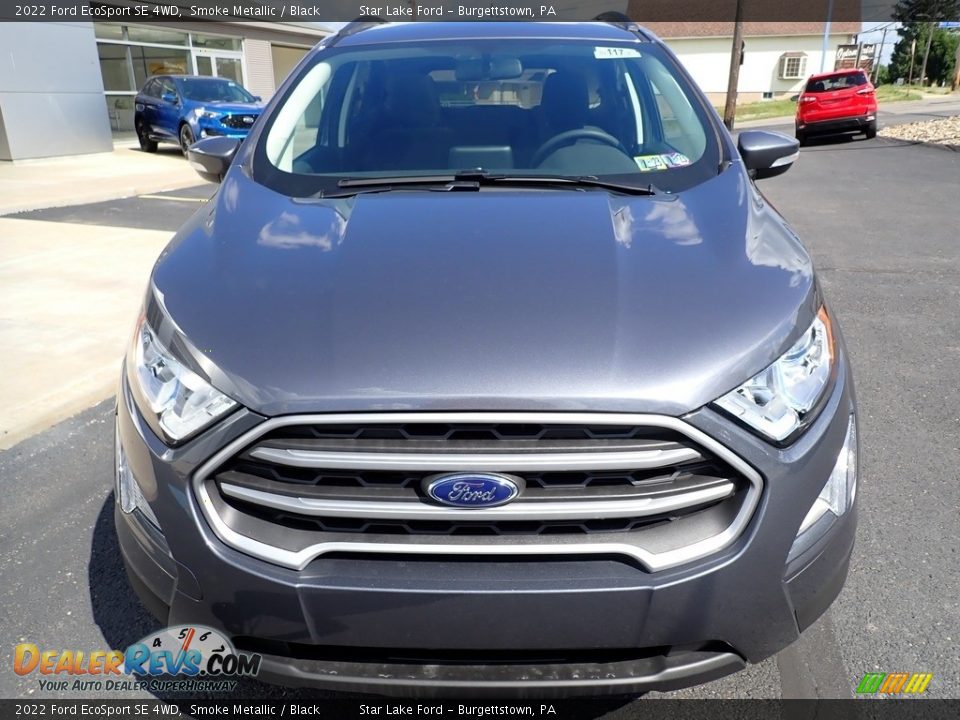 2022 Ford EcoSport SE 4WD Smoke Metallic / Black Photo #9