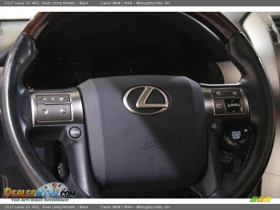 2017 Lexus GX 460 Silver Lining Metallic / Black Photo #7