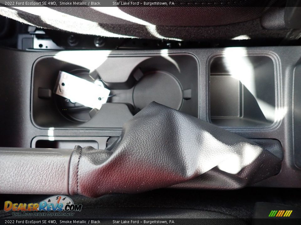 2022 Ford EcoSport SE 4WD Smoke Metallic / Black Photo #18