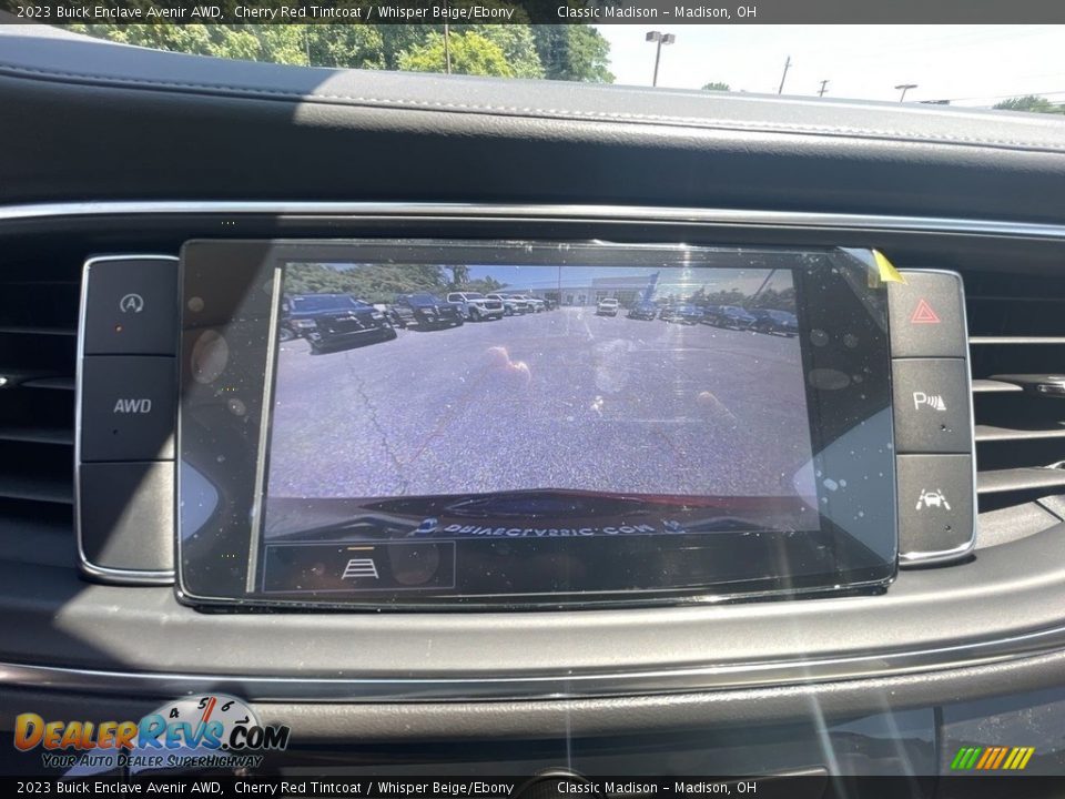 2023 Buick Enclave Avenir AWD Cherry Red Tintcoat / Whisper Beige/Ebony Photo #12