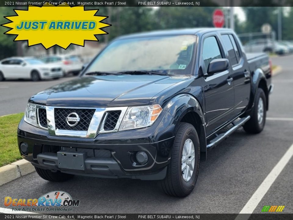 2021 Nissan Frontier SV Crew Cab 4x4 Magnetic Black Pearl / Steel Photo #1