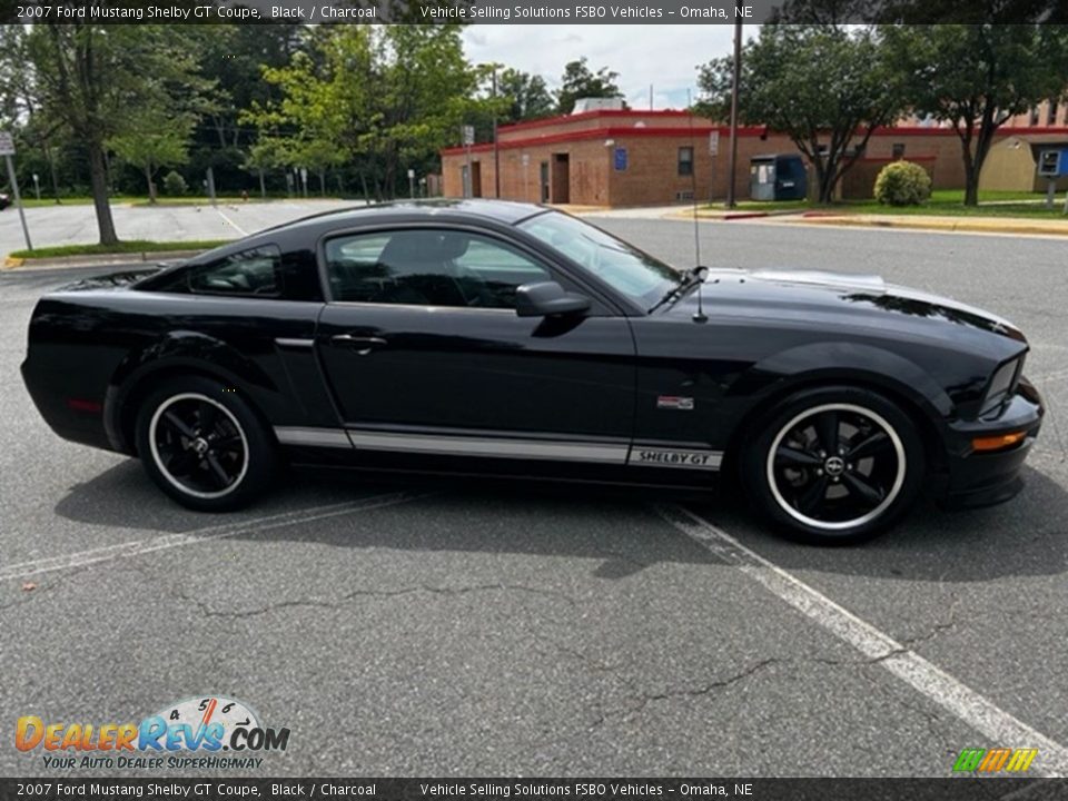 2007 Ford Mustang Shelby GT Coupe Black / Charcoal Photo #1
