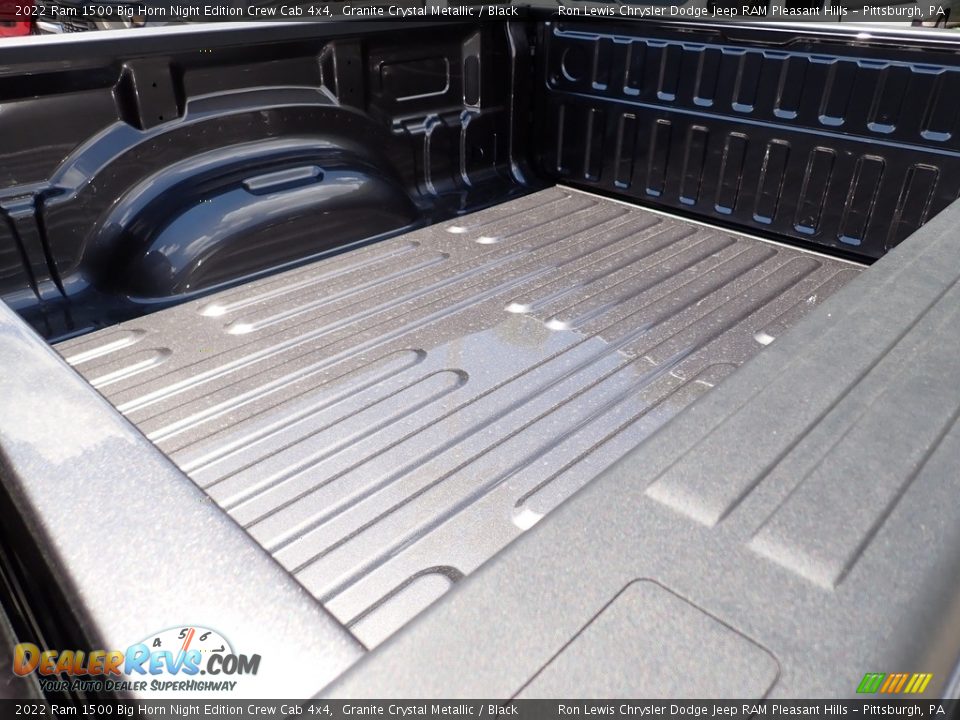 2022 Ram 1500 Big Horn Night Edition Crew Cab 4x4 Granite Crystal Metallic / Black Photo #12