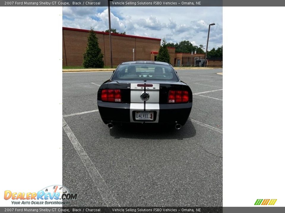 2007 Ford Mustang Shelby GT Coupe Black / Charcoal Photo #5