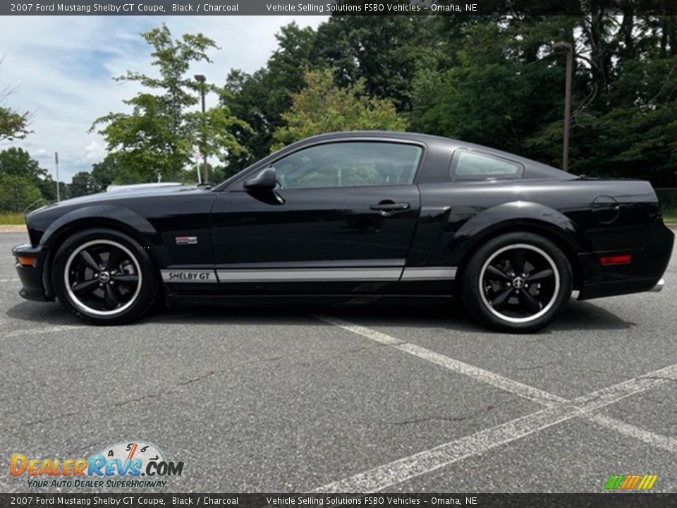 Black 2007 Ford Mustang Shelby GT Coupe Photo #6