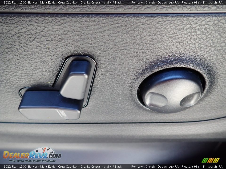 2022 Ram 1500 Big Horn Night Edition Crew Cab 4x4 Granite Crystal Metallic / Black Photo #16