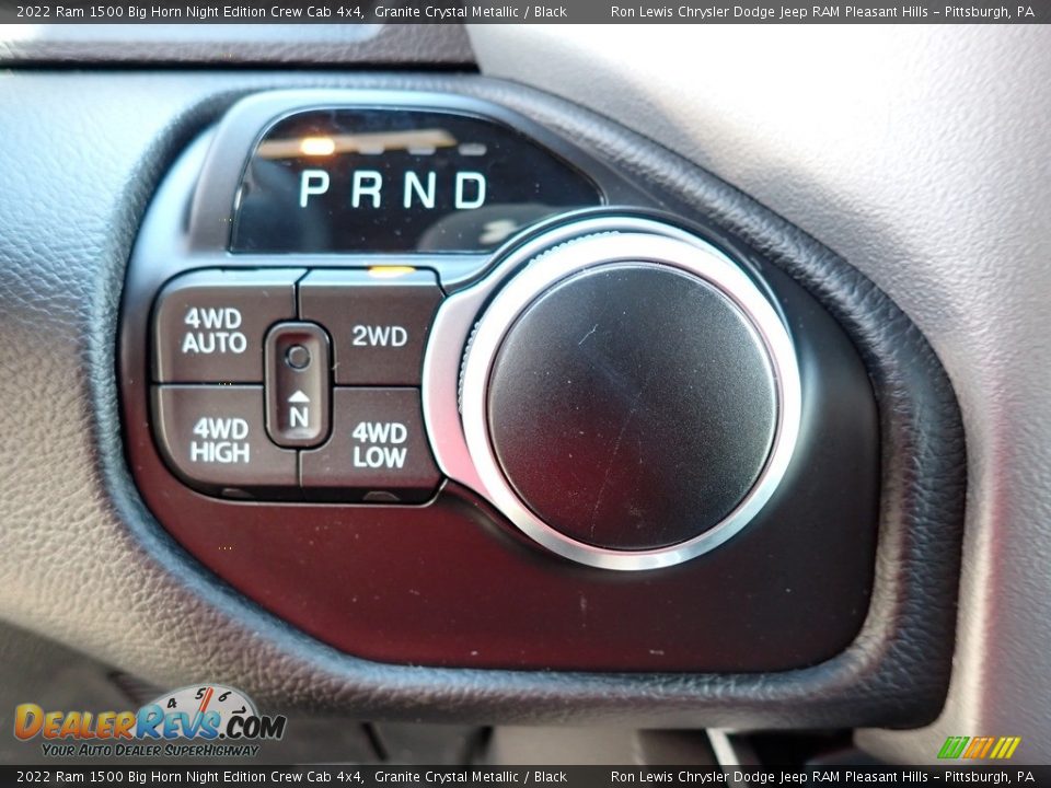 2022 Ram 1500 Big Horn Night Edition Crew Cab 4x4 Granite Crystal Metallic / Black Photo #17