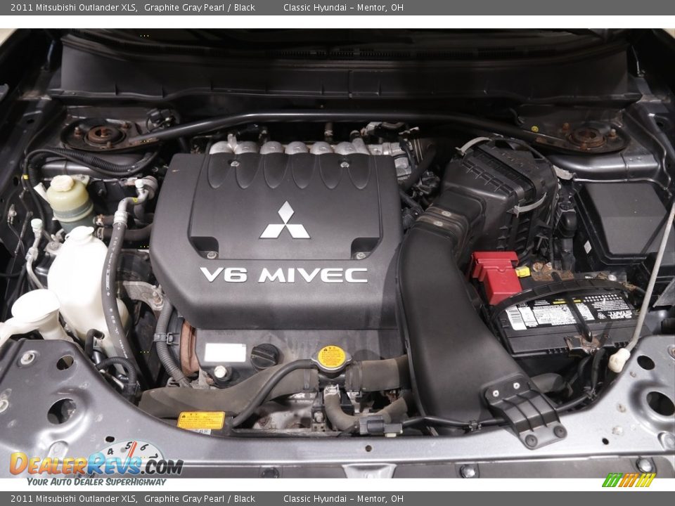 2011 Mitsubishi Outlander XLS 3.0 Liter SOHC 24-Valve MIVEC V6 Engine Photo #17