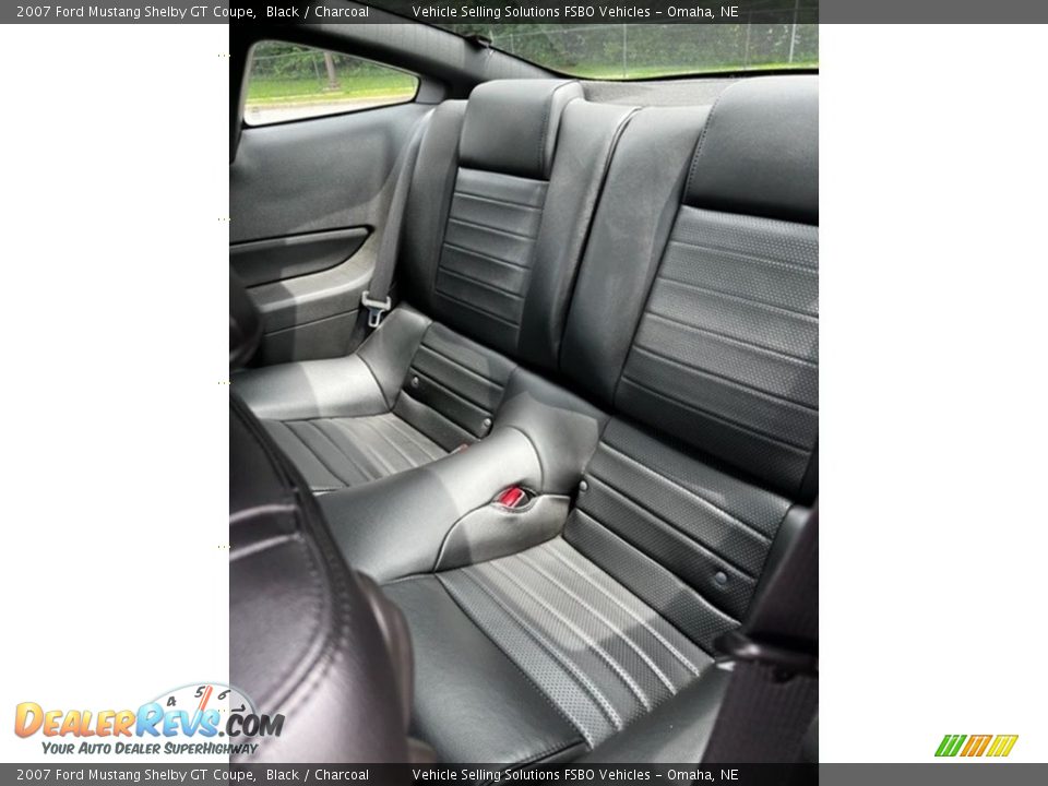 Rear Seat of 2007 Ford Mustang Shelby GT Coupe Photo #10