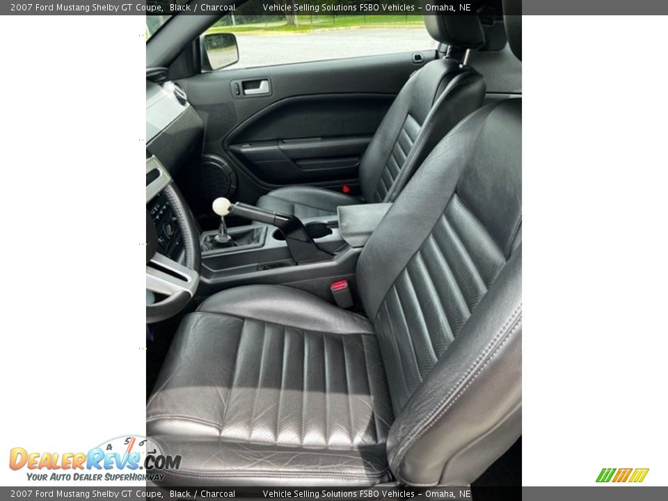 Front Seat of 2007 Ford Mustang Shelby GT Coupe Photo #11