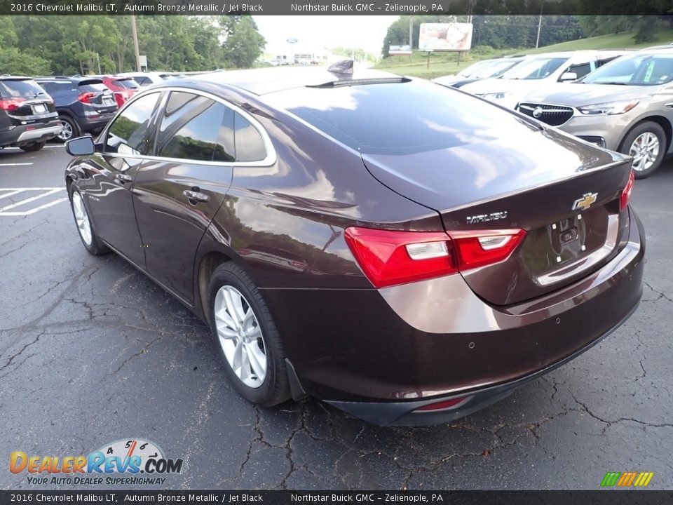 2016 Chevrolet Malibu LT Autumn Bronze Metallic / Jet Black Photo #3