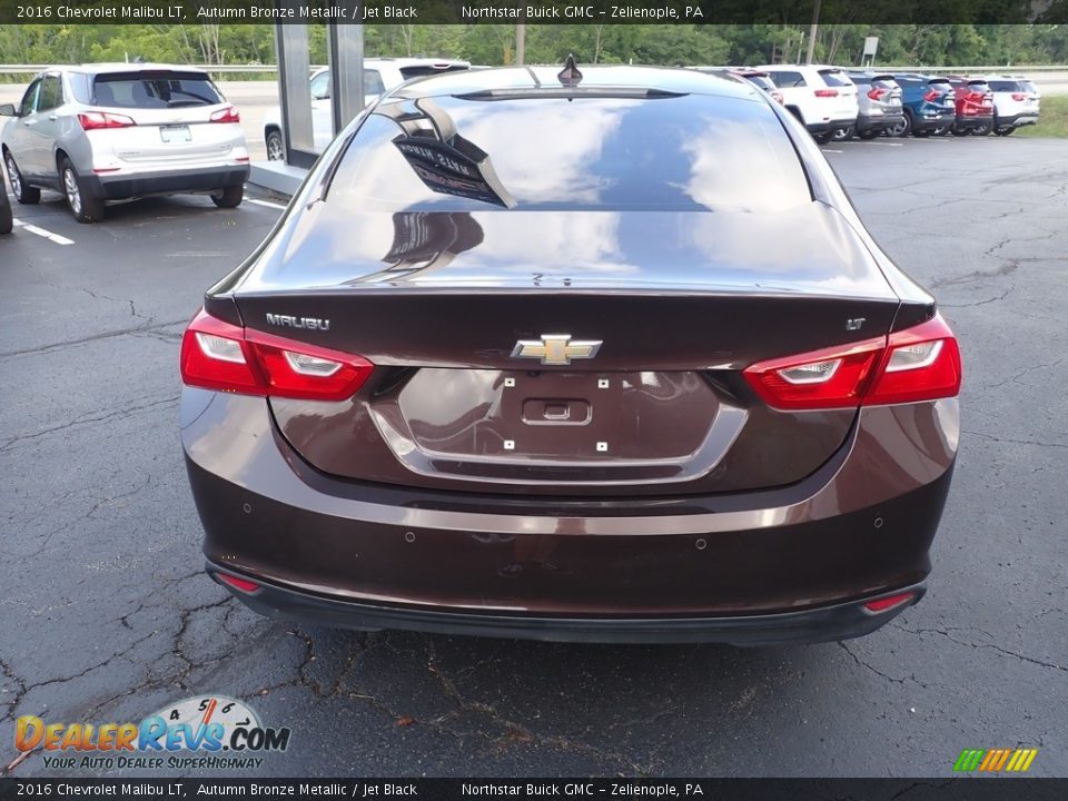 2016 Chevrolet Malibu LT Autumn Bronze Metallic / Jet Black Photo #4