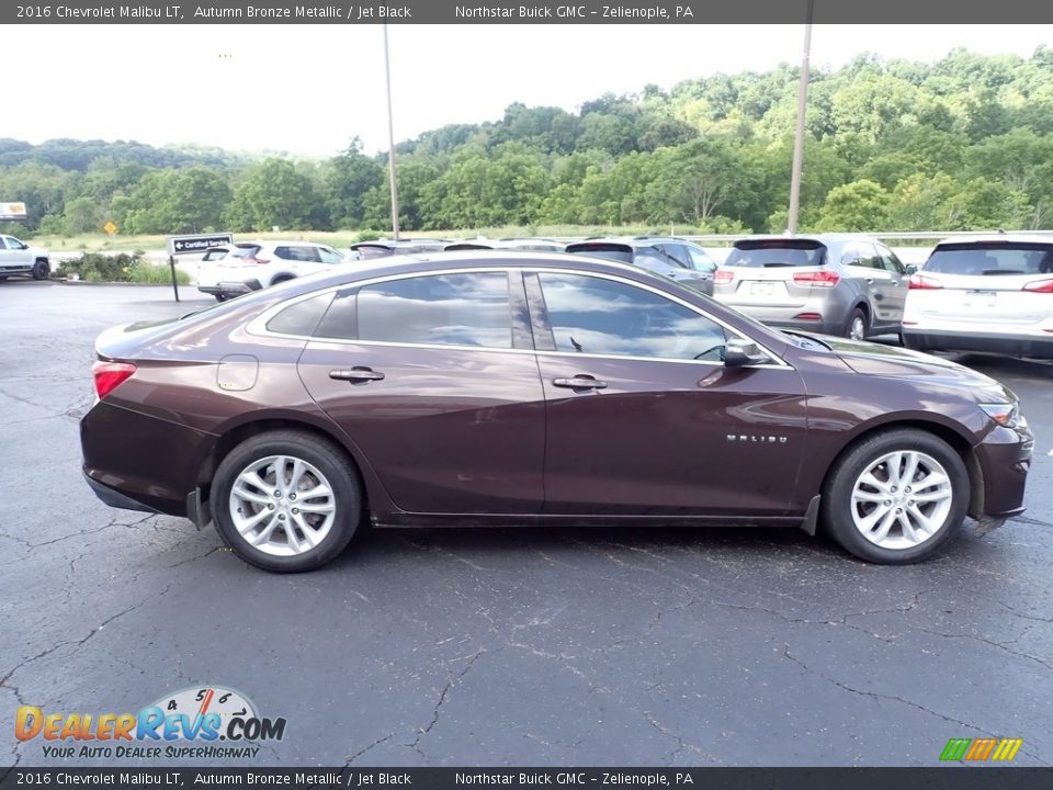 2016 Chevrolet Malibu LT Autumn Bronze Metallic / Jet Black Photo #6