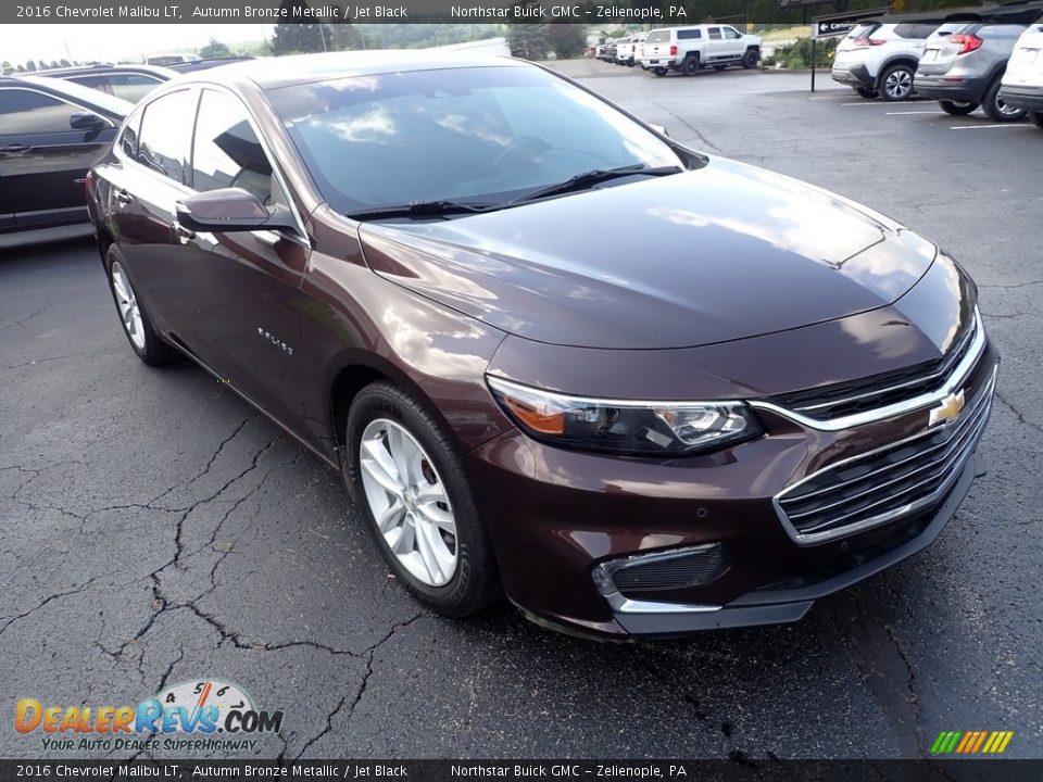 2016 Chevrolet Malibu LT Autumn Bronze Metallic / Jet Black Photo #7