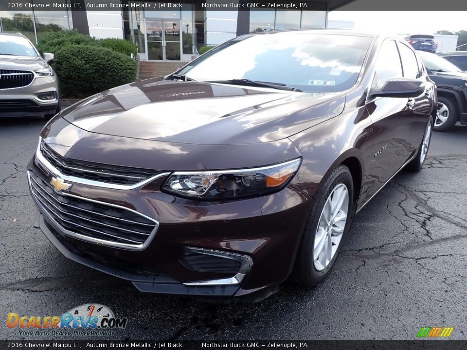 2016 Chevrolet Malibu LT Autumn Bronze Metallic / Jet Black Photo #9