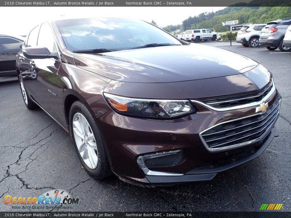 2016 Chevrolet Malibu LT Autumn Bronze Metallic / Jet Black Photo #10