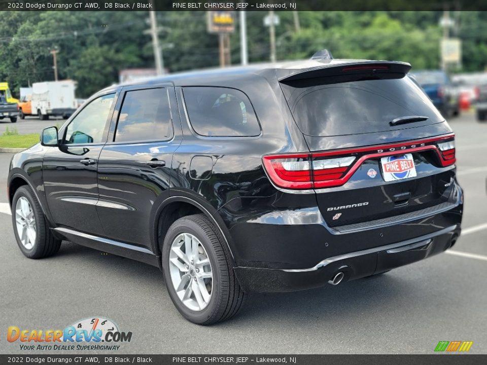 2022 Dodge Durango GT AWD DB Black / Black Photo #4